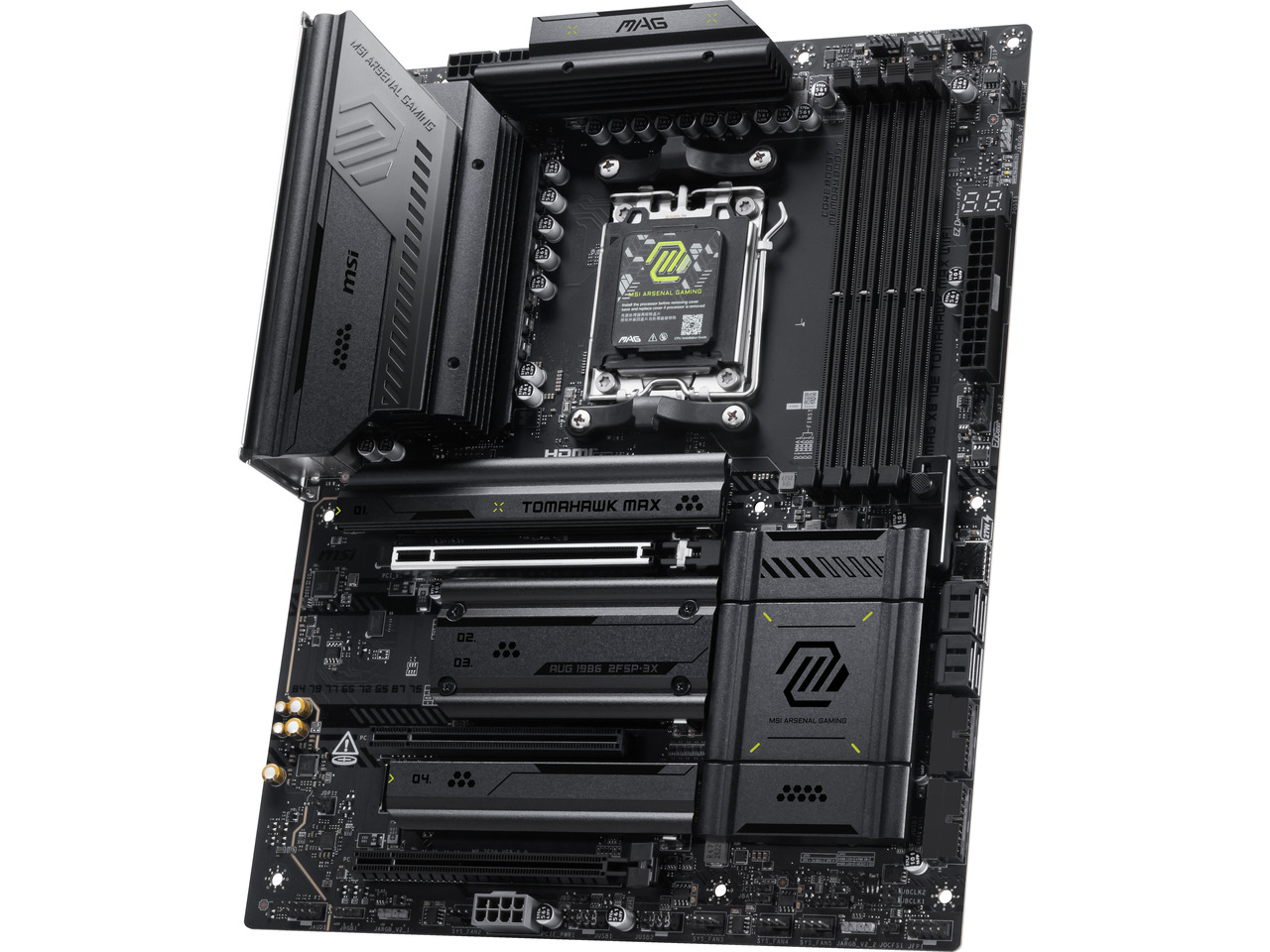 Msi Mag X870E Tomahawk Max Wif - X870E Atx Motherboard recension och pris