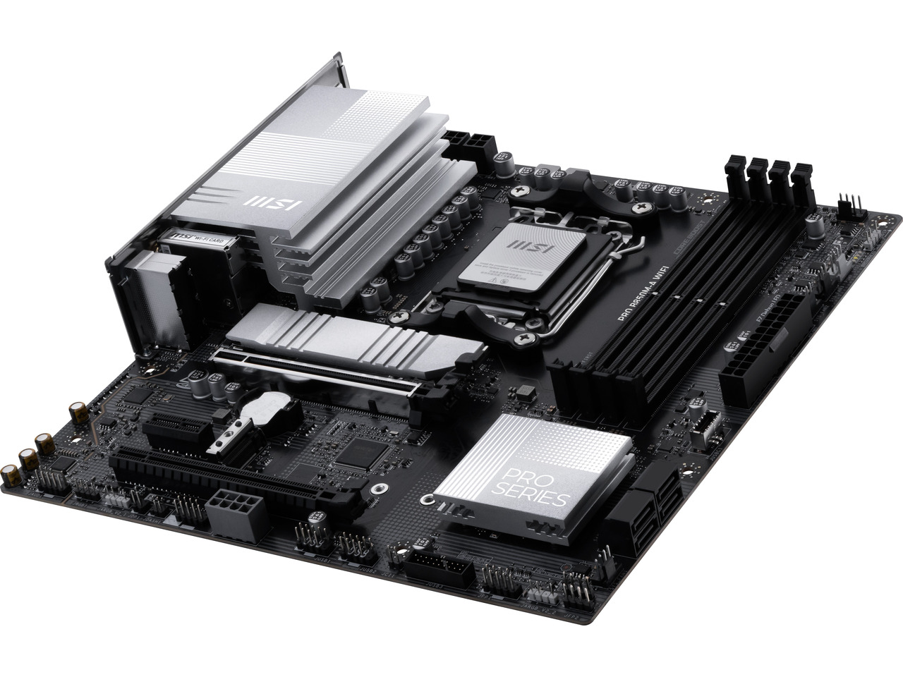 MSI PRO B850M-A WIFI AM5 , Wi- - Am5 Micro Atx Pcie 5.0 Motherboard recension och pris