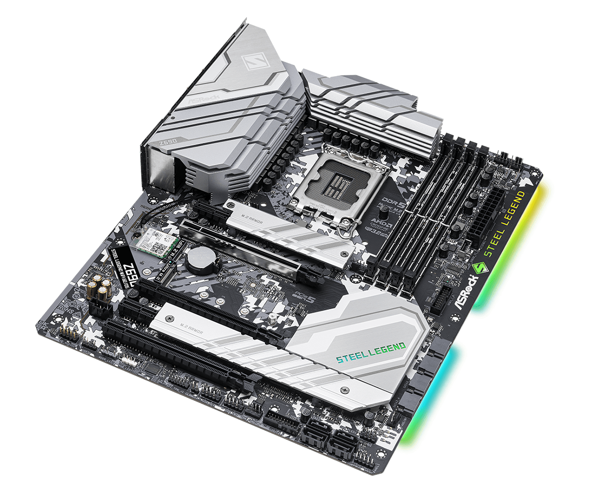 ASROCK Z690 Steel Legend WiFi  - X870E Atx Motherboard recension och pris