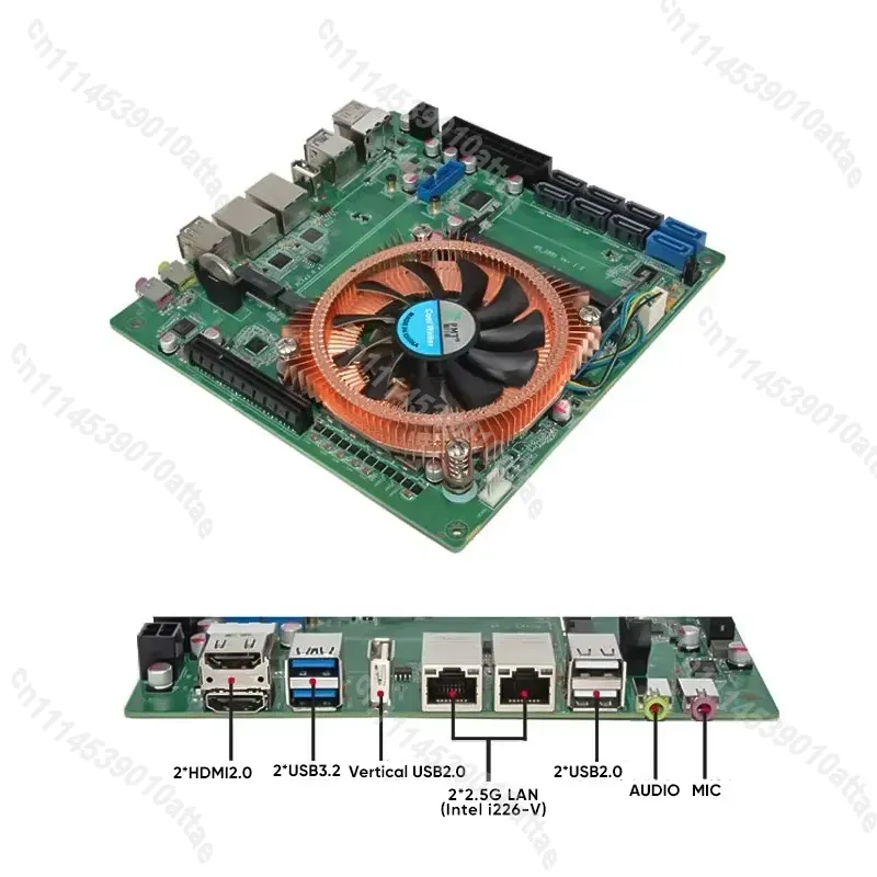 Compatible With Topton AMD Ryz - Mini Itx Dual 2.5G Nas Motherboard recension och pris