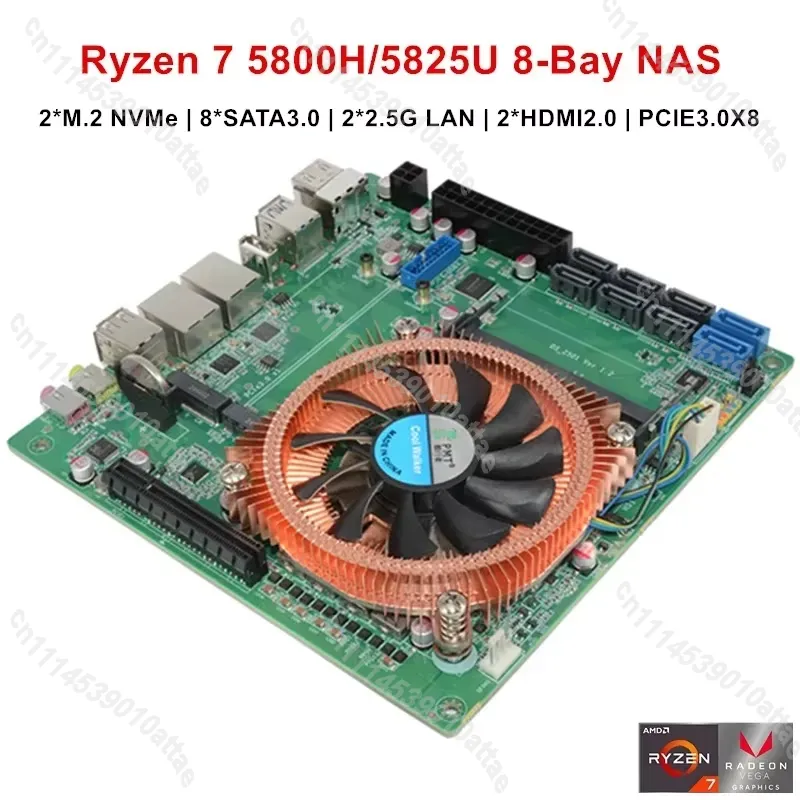 Compatible With Topton AMD Ryz - Mini Itx Dual 2.5G Nas Motherboard recension och pris